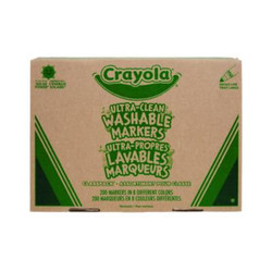 Crayola® MARKER,CLSPK,200 BX,AST 588200
