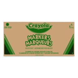 Crayola® MARKER,BROADLN,256/BX,AST 588201