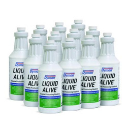 Dymon® LIQUID ALIVE Enzyme Producing Bacteria, 32 oz Bottle, 12/Carton 23332