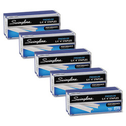 Swingline® STAPLES,S.F.4,1/4"L,5/PK S7035481