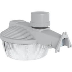 Halo Gray Dusk To Dawn LED Outdoor Area Light Fixture, 10,000 Lm., 90,000 hrs.