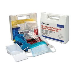 First Aid Only™ BBP Spill Cleanup Kit, 2.5 x 9 x 8 214UFAO