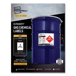Avery® LABEL,GHS CHEMICAL,50,WH 60501