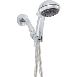 Wheldon Champagne Massage 5-Spray 2.5 GPM Handheld Shower Head, Chrome AFP6C