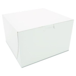 SCT® BOX,BAKERY,8X8X5,LOCK,WH 9455
