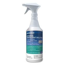 Botanical Disinfectant Solution, 32 fl oz Trigger Spray Bottle, Lemongrass-Grapefruit Scent