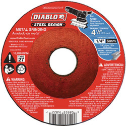 Diablo Steel Demon Type 27 4-1/2 In. x 1/4 In. x 7/8 In. Metal Cut Off Wheel