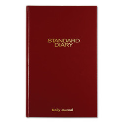 AT-A-GLANCE® DIARY,DLY,JRN,7.7X12.1,RD SD37713