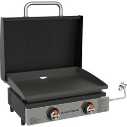Blackstone 2-Burner Propane Gas Griddle Flat Top Grill, Black 1813