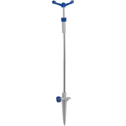 Best Garden Aluminum 50 Ft. Dia. Telescoping 2-Arm Rotary Sprinkler 366-BGDI