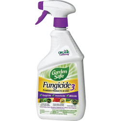 Garden Safe Fungicide 3 32 Oz. Ready To Use Trigger Spray Fungicide HG-93215