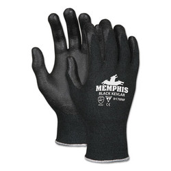 MCR™ Safety Kevlar Gloves 9178nf, Kevlar/nitrile Foam, Black, Large 9178NFL