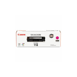 Canon® 2660b001 (118) Toner, 2,900 Page-Yield, Magenta 2660B001