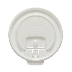 SOLO® LID,LCK TAB,8OZ,100/PK,WH DLX8R-00007