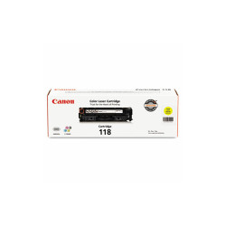Canon® 2659b001 (118) Toner, 2,900 Page-Yield, Yellow 2659B001