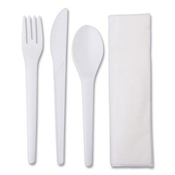 Eco-Products® KIT,PLANTWARE CUTLERY,WH EP-S015
