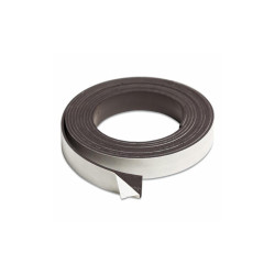 U Brands Magnetic Adhesive Tape Roll, 0.5" x 7 ft, Black 5153U00-12