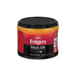 Folgers® Black Silk Ground Coffee, 22.6 oz Canister 2550030439