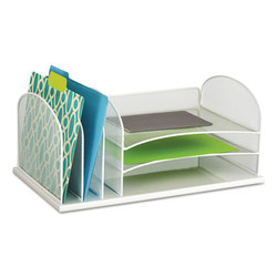 Safco® ORGANIZER,MESH,WH 3254WH