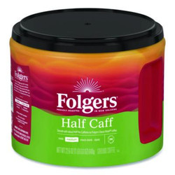 Folgers® Half Caff Ground Coffee, 22.6 oz Canister 2550030444