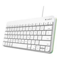 Logitech® Wired Keyboard for iPad, Apple Lightning, White 920-006341