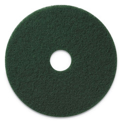 Americo® Scrubbing Pads, 20" Diameter, Green, 5/carton 400320