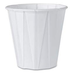 SOLO® Paper Portion Cups, 3.5 oz, White, 100/Bag, 50 Bags/Carton 450-2050