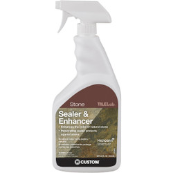 Custom Building Products TILELab 24 Oz. Stone Tile Sealer & Enhancer TLSES24Z