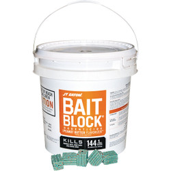 JT Eaton Peanut Butter Bait Block Rat & Mouse Poison (144 Per Pail) 709-PN