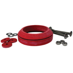 Korky Large 3 In. Tank-to-Bowl Gasket and Hardware Kit 481BP