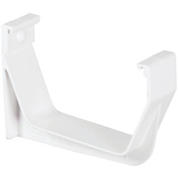 Amerimax 5 In. Contemporary White Vinyl Exterior Gutter Hook T0519