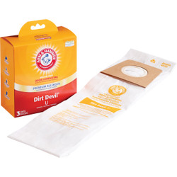 Arm & Hammer Dirt Devil U Vacuum Cleaner Bag (3-Pack) 62597HQ