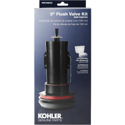 Kohler 3 In. Toilet Canister Flush Valve Repair Kit for Wellworth Toilets