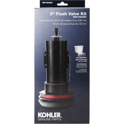 Kohler 3 In. Toilet Canister Flush Valve Repair Kit for Cimarron K-4634 Toilets