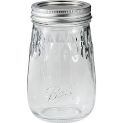 Ball 16 Oz Fluted Mason Jar (4-Count) 1440061199