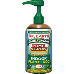 Dr. Earth Pump & Grow 16 Oz. House Plant Concentrated Liquid Plant Food 1084