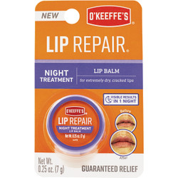 O'Keeffe's 0.25 Oz. Lip Repair Night Treatment K3015202