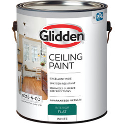 Glidden 1 Gal. Interior Flat Ceiling Paint 2070T/01