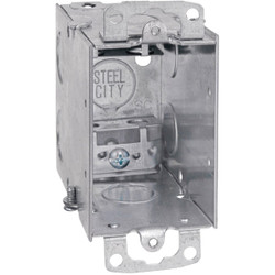 Steel City 1-Gang Steel Drawn Switch Box CX-25R