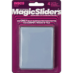 Magic Sliders 4 In. x 3 In. Sliding Disc (4-Pack) 04110