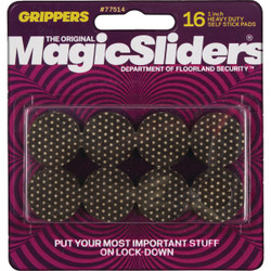 Magic Sliders 1 In. Heavy Duty Gripper Pad (16-Pack) 77514