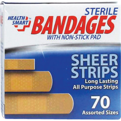 Health Smart Assorted Assorted Bandages HS-01389 Pack of 24