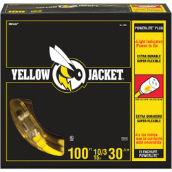 Yellow Jacket 100 Ft. 10/3 Contractor Grade Extension Cord 2806