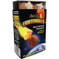 Light'n Go Lighterballs Fire Starter (6-Pack) 8-97162-00013-5