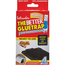 Intruder The Better Glue Trap Cold Temperature Mouse Trap (4-Pack) 17505