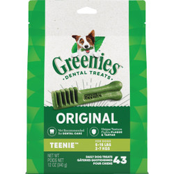 Greenies Teenie Toy Dog Original Flavor Dental Dog Treat (43-Pack) 101442