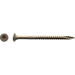 Big Timber #9 x 2-1/2 In. Bronze Flat Head Wood Screw (93 Ct., 1 Lb.) 1BTX9212