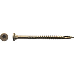 Big Timber #9 x 2-1/2 In. Bronze Flat Head Wood Screw (465 Ct., 5 Lb.) 5BTX9212