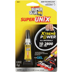 SuperUNiX 3 gram Super Glue Gel 90011-12