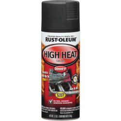 Rust-Oleum Stops Rust Flat Black 12 Oz. High Heat Spray Paint 248903